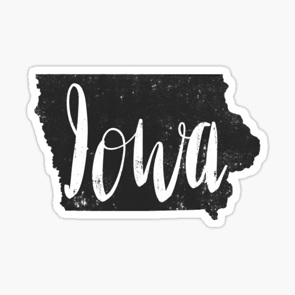 Iowa Stickers | Redbubble