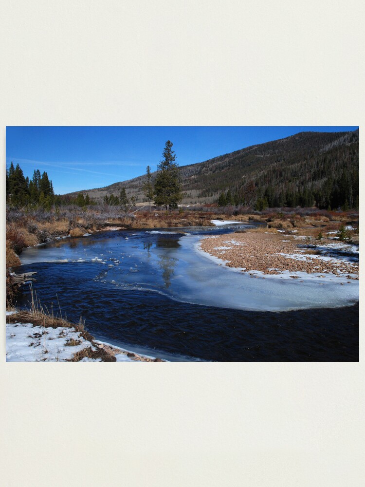 Alternate view of November Blues Photographic Print