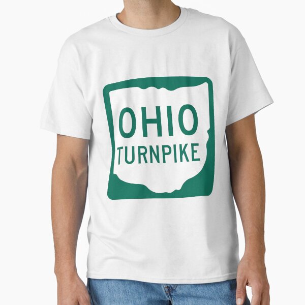 Item preview, Ohio Turnpike | United States Highway Shield Sign designed and sold by Transit Traveller.