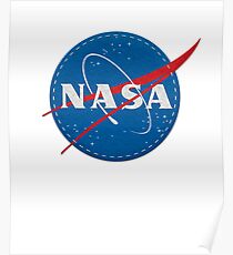 Póster Logotipo de la NASA