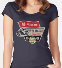 Isle of Man TT Races UK 1961 Women's Fitted Scoop T-Shirt