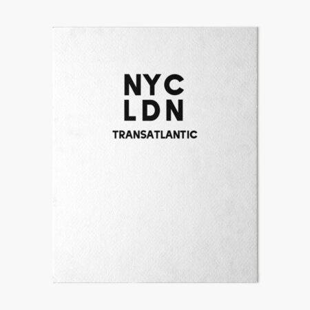 Artikel-Vorschau von New York City, London, Transatlantik, designt und verkauft von madtoyman.