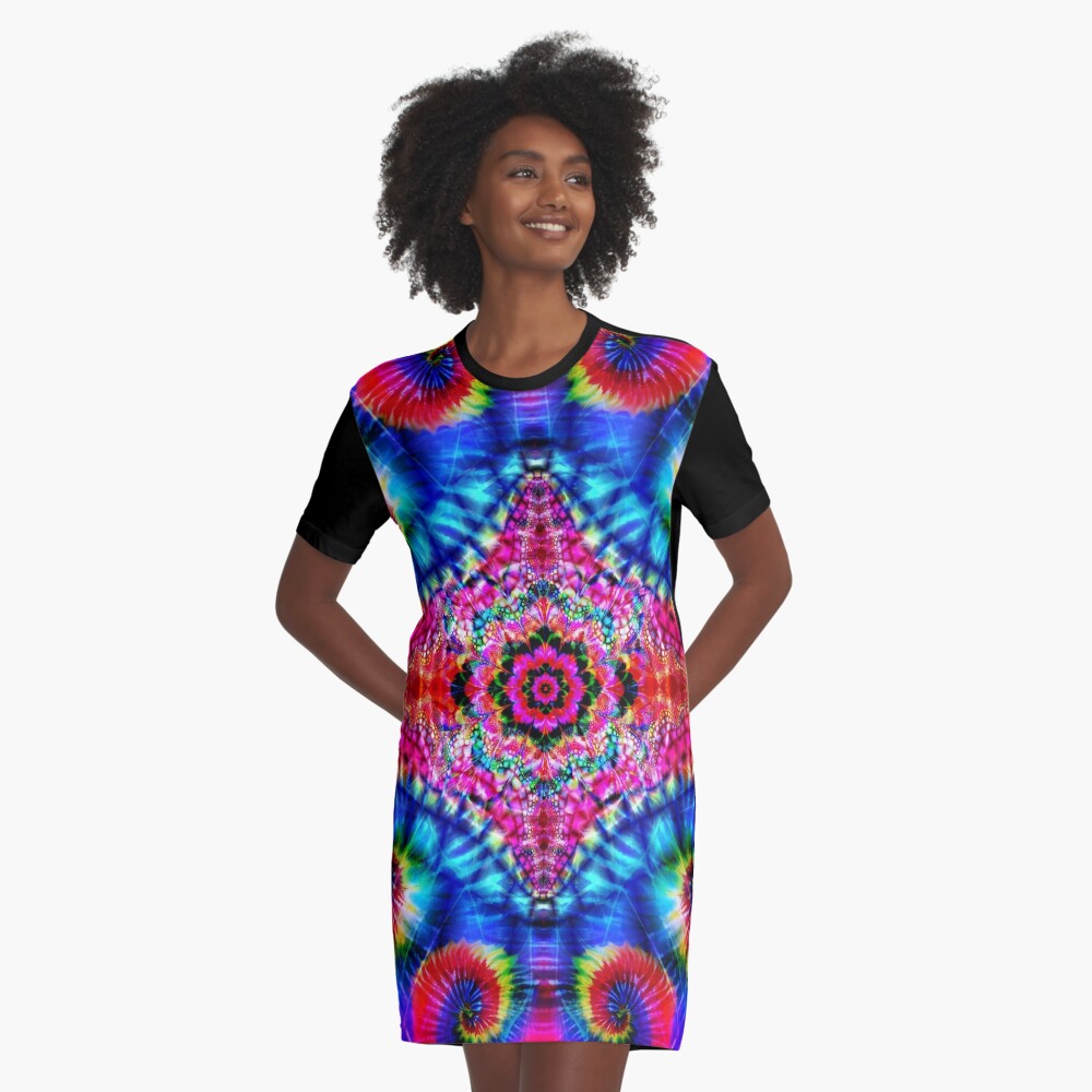 Item preview, Graphic T-Shirt Dress designed and sold by ImageMonkey.