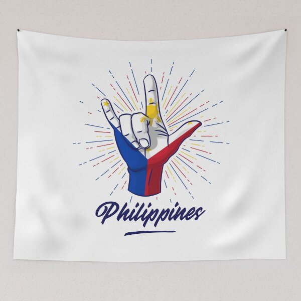 Item preview, I Love You Philippines Hand Gesture Cute Gift designed and sold by Teeleo.