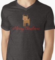 Merry Christmas DEER Men's V-Neck T-Shirt