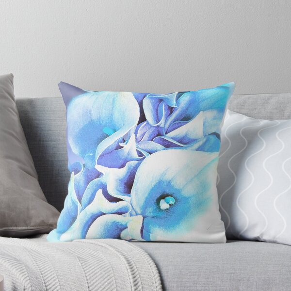 Aperçu de l'œuvre Calla Lily Lilas doux et bleu créée et vendue par Overthetopsm.