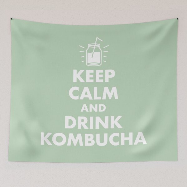 Item preview, Keep Calm and Drink Kombucha designed and sold by Design Minds Boutique.
