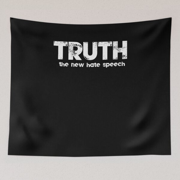 Item preview, Truth The New Hate Speech Political Correctness T-Shirt designed and sold by LookTwice.