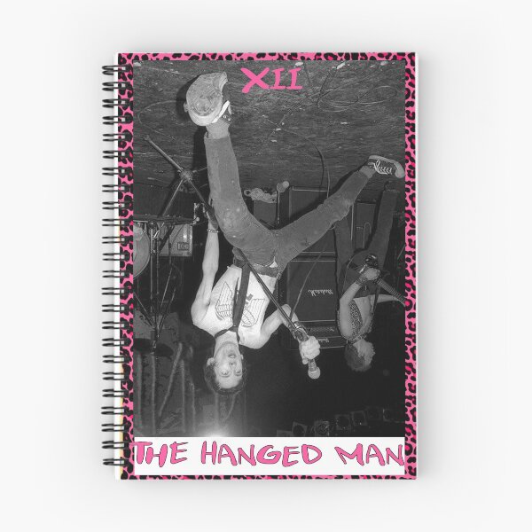 Item preview, Punk Tarot - The Hanged Man - Stiv Bators designed and sold by SerpentSkyArts.
