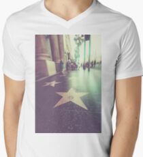 Hollywood, Beverly Hills, celebrities, movies, arts and entertainment Men's V-Neck T-Shirt