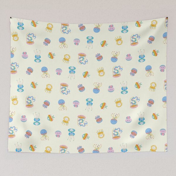 Item preview, Pastel jellyfish designed and sold by pikaole.