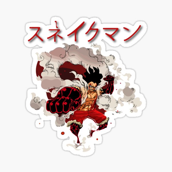 Luffy Snake Man Sticker