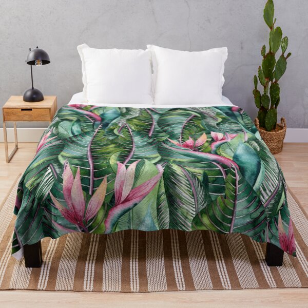 Item preview, Tropical Banana Leaf Print designed and sold by Laura Lise Wong.