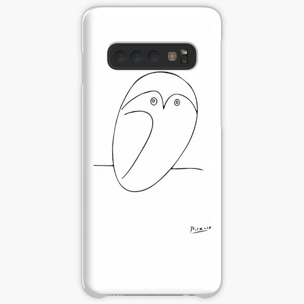 The Owl, Pablo PIcasso sketch drawing, line Design Samsung Galaxy Snap Case