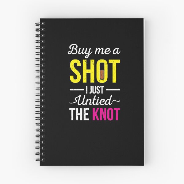 Item preview, Funny Buy Me A Shot Untied The Knot Divorce Divorcee T-Shirt designed and sold by LookTwice.