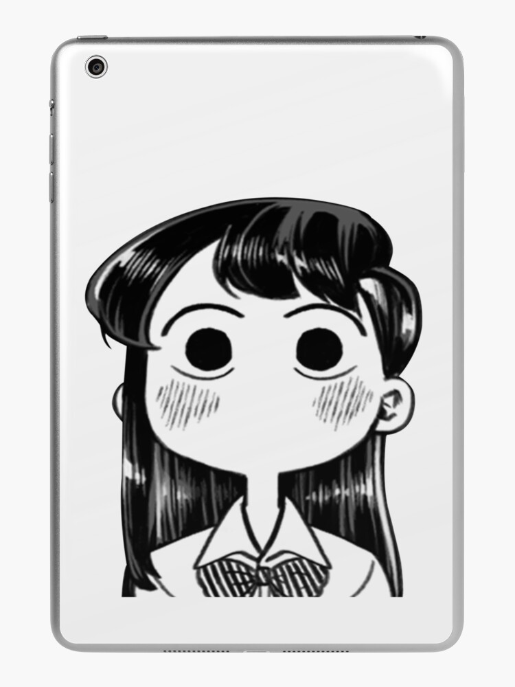 komi san can't communicate manga komi cat blush! iPad Case & Skin for Sale  by mushopea