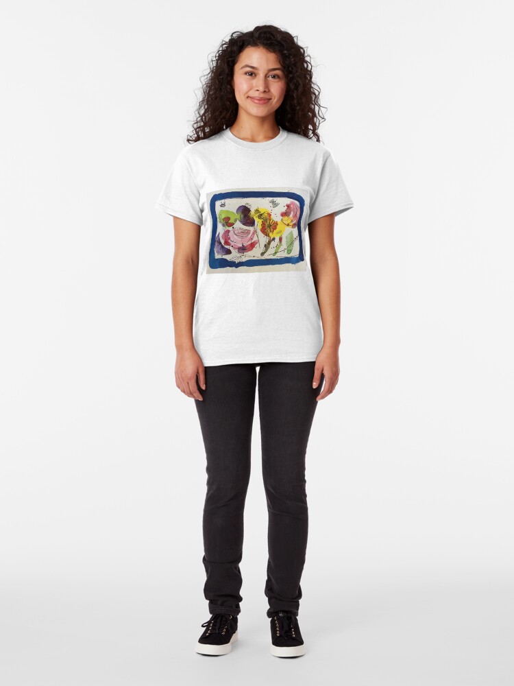 Alternate view of Flowers In My Mind Classic T-Shirt