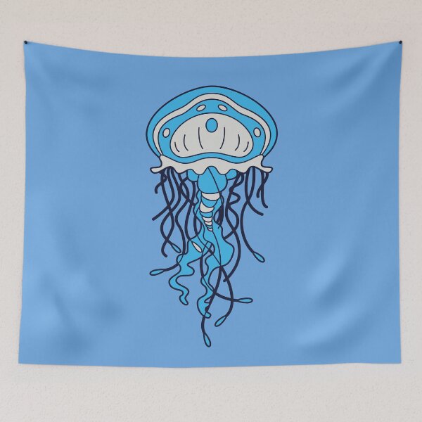 Item preview, Jellyfish Illustration designed and sold by RAWWR.