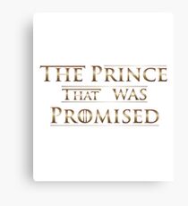 The Prince that was Promised Canvas Print