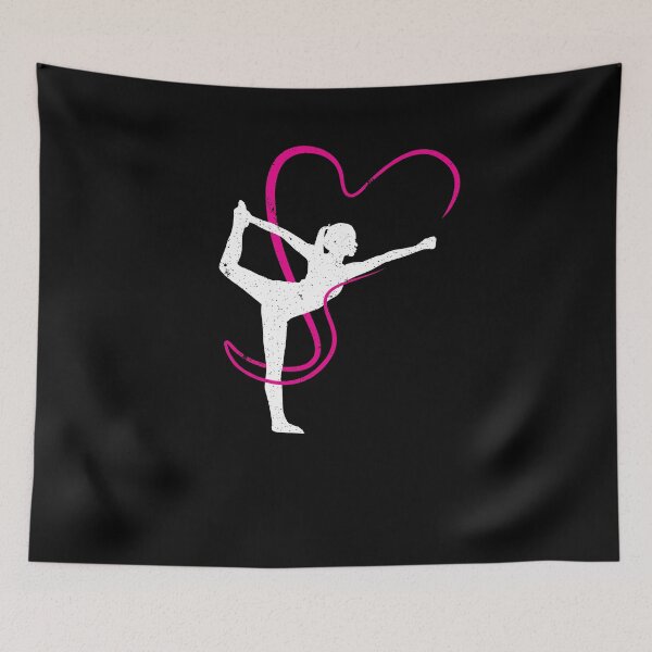 Item preview, Cute Dancer Stretch Heart Ribbon Dance Dancing Dancer Shirt designed and sold by LookTwice.