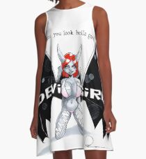 Wapsi Square's Devil Bikini Wear A-Line Dress