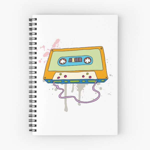 Item preview, Music Cassette Retro Tape Vintage Graffiti designed and sold by Helen-Storm.