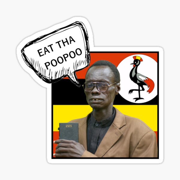 EAT THA POOPOO ZULUL Sticker