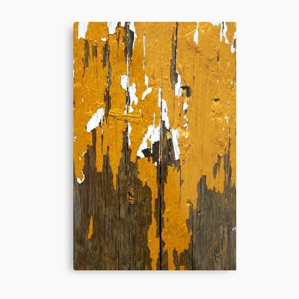Once Clothed in White, then Yellow Ochre Metal Print