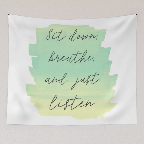 Item preview, Just Listen Bleachers designed and sold by RenegadeTravels.