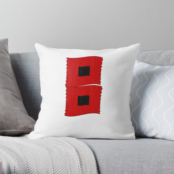 Hurricane Warning Flags - Storm Flags Throw Pillow