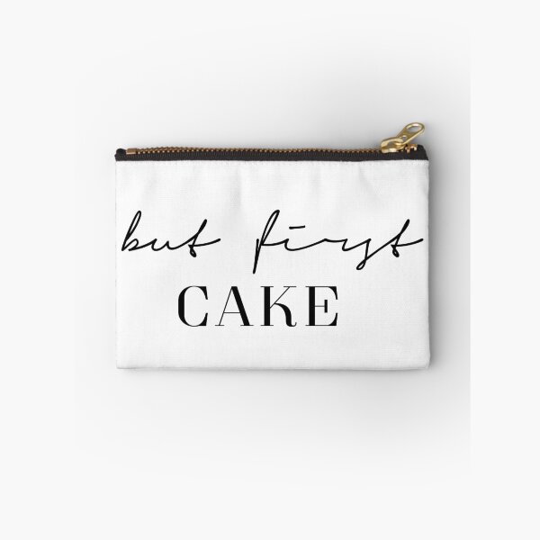 Item preview, But first cake designed and sold by PCollection.