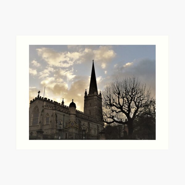 An Autumn Evening Art Print