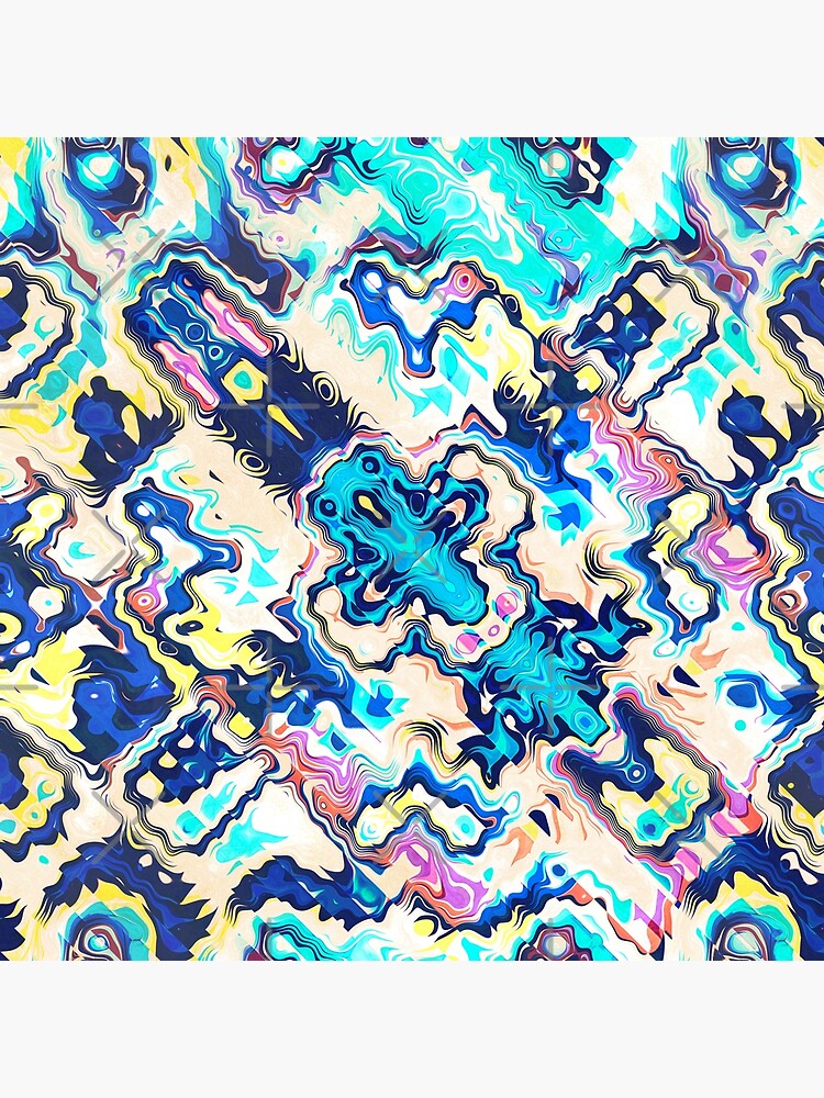 Abstract Aztec Pattern by perkinsdesigns