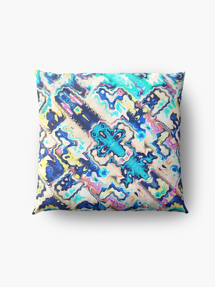 Alternate view of Abstract Aztec Pattern Floor Pillow