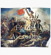 Liberté Égalité Asexualité Poster