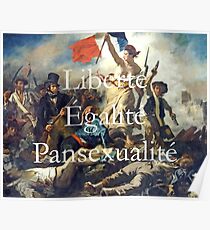 Liberté Égalité Pansexualité Poster
