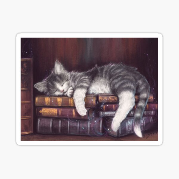 Keeper of the Books Sticker
