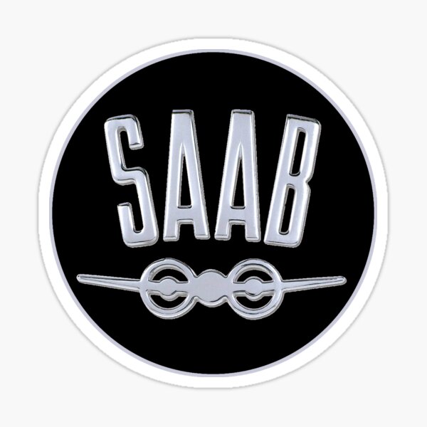 Saab Cars Schweden Sticker