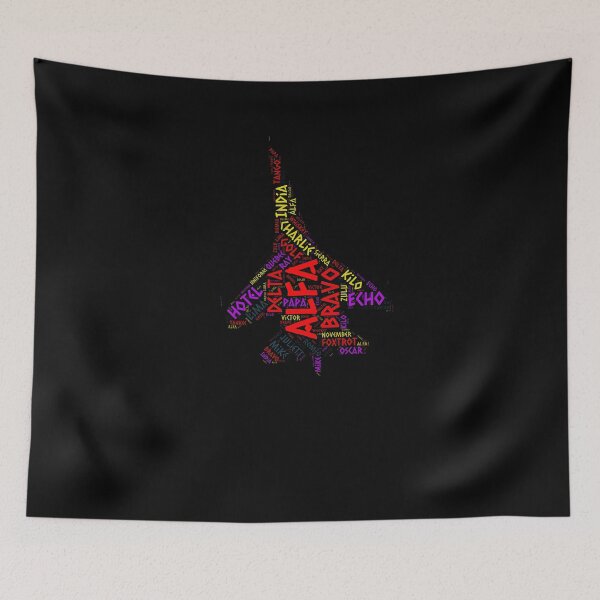 Item preview, Funny Aviation Phonetic Alphabet Fighter Jet Aviation Shirt designed and sold by LookTwice.