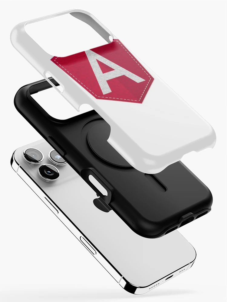 Thumbnail 2 of 4, iPhone Case, Angular Logo JS JavaScript Developer designed and sold by vladocar.