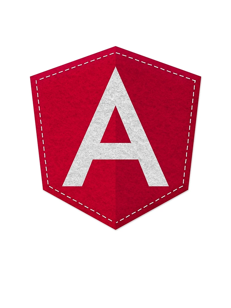 Thumbnail 3 of 3, Scarf, Angular Logo JS JavaScript Developer designed and sold by vladocar.
