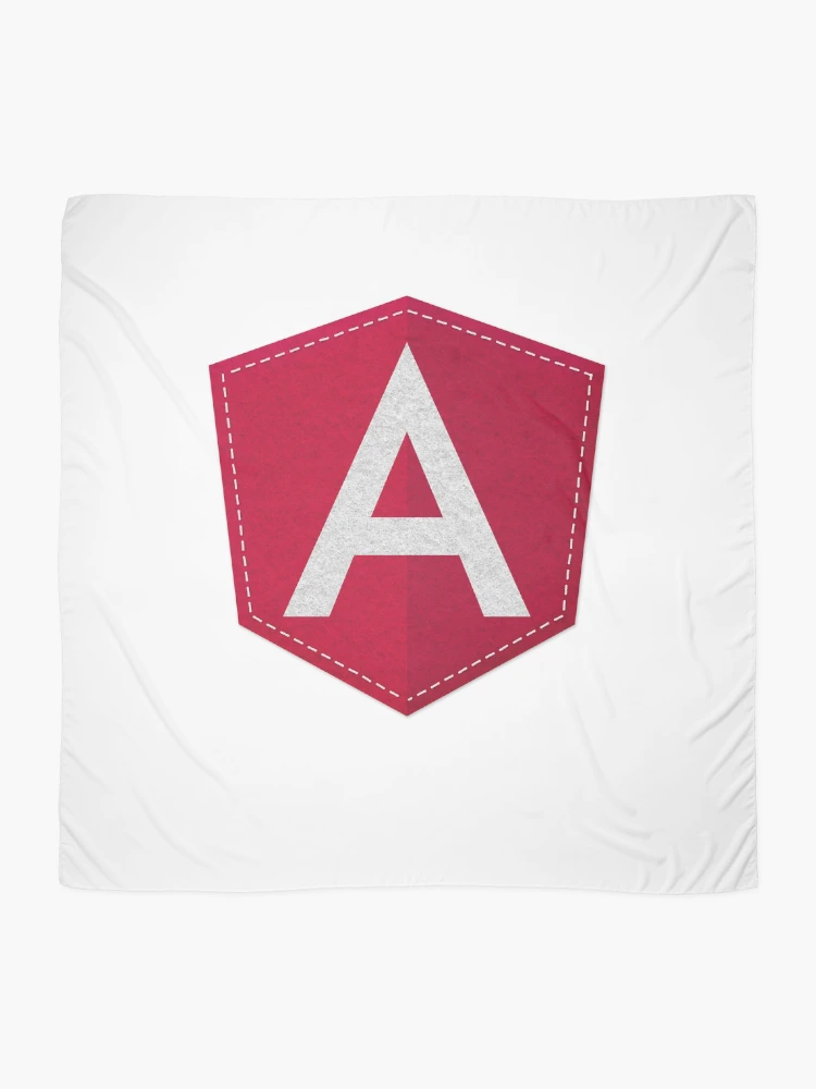 Thumbnail 2 of 3, Scarf, Angular Logo JS JavaScript Developer designed and sold by vladocar.