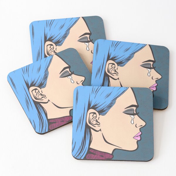 Item preview, Turtleneck Crying Comic Girl designed and sold by turddemon.