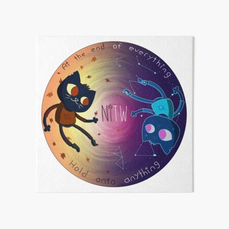 Vista previa del artículo con la obra «Noche en el bosque: al final de todo», diseñado y vendido por SkyLucy.