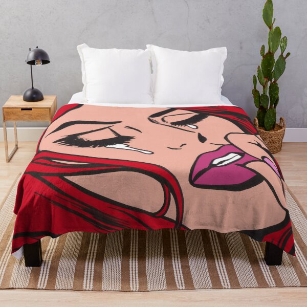 Item preview, Red Crying Comic Girl designed and sold by turddemon.