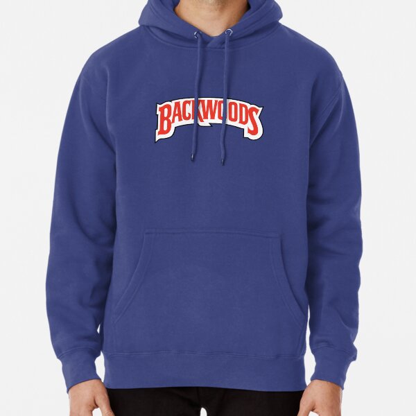 Blue top backwoods hoodie