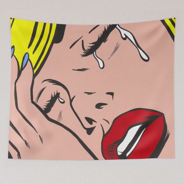 Item preview, Blonde Crying Comic Girl designed and sold by turddemon.