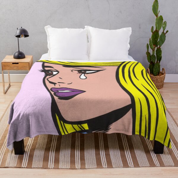 Item preview, Blonde Turtleneck Crying Comic Girl designed and sold by turddemon.