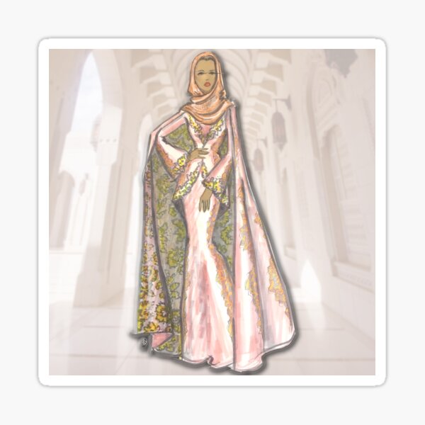 Hijabi Luxe Alhambra Sticker