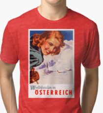 Winter delights in Austria Tri-blend T-Shirt